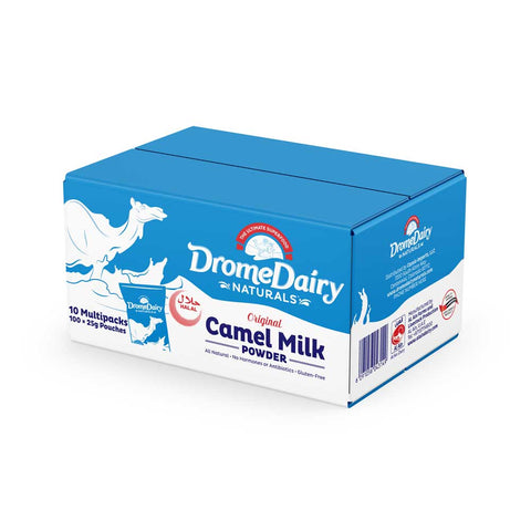 Carton -  x10 Boxes (250)g (10x25g Sachets) Camel Milk Powder